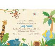 Jungle Animals Safari Friends Printable Baby Shower Party Package 