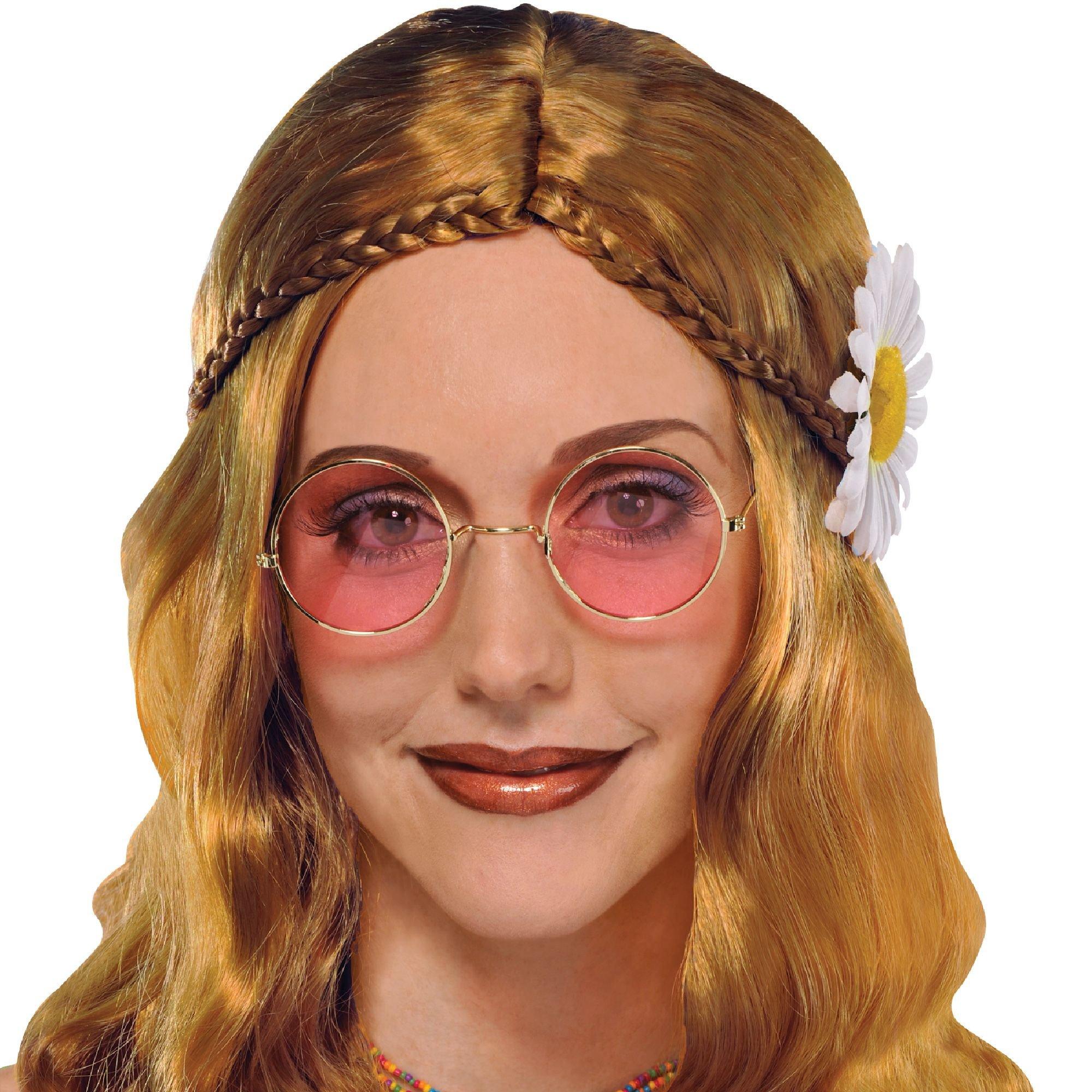 Gafas Hippie Rosa - Partywinkel