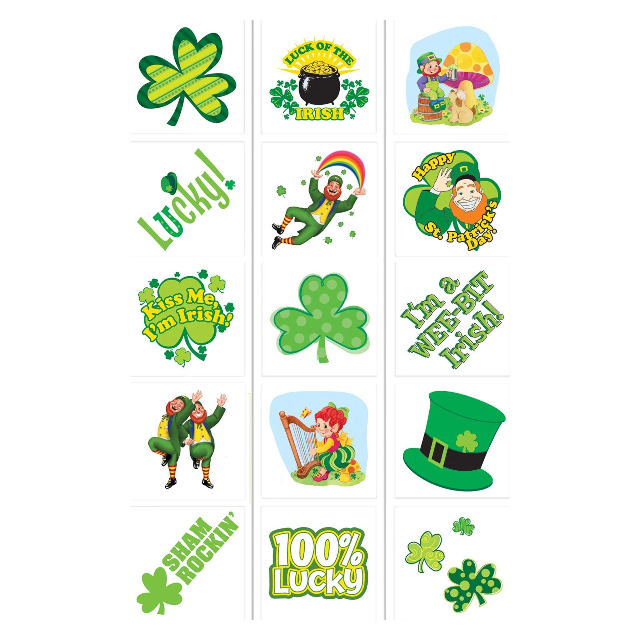 5 Saint Patrick's Day Party Ideas   – Temporary Tattoos