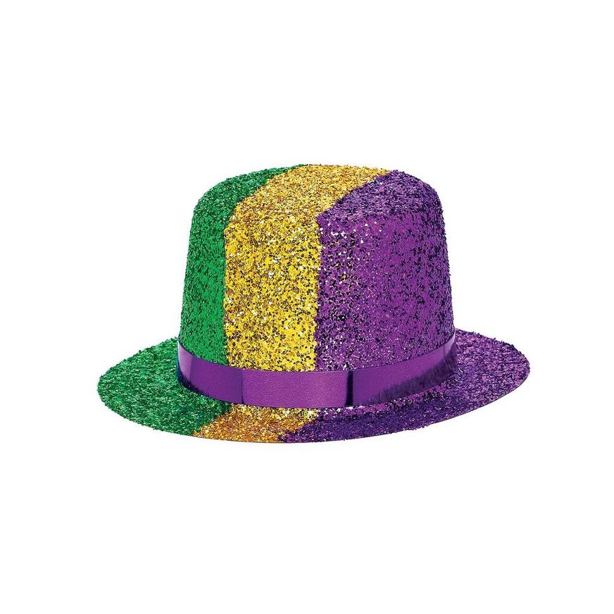 Mini Mardi Gras Top Hat
