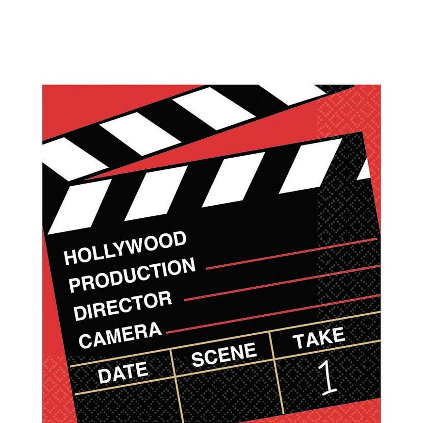 Clapboard Hollywood Lunch Napkins 36ct