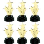 Hollywood Star Trophies 6ct