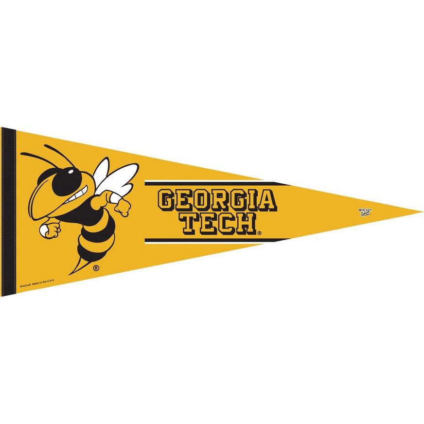 Georgia Tech Yellow Jackets Pennant Flag