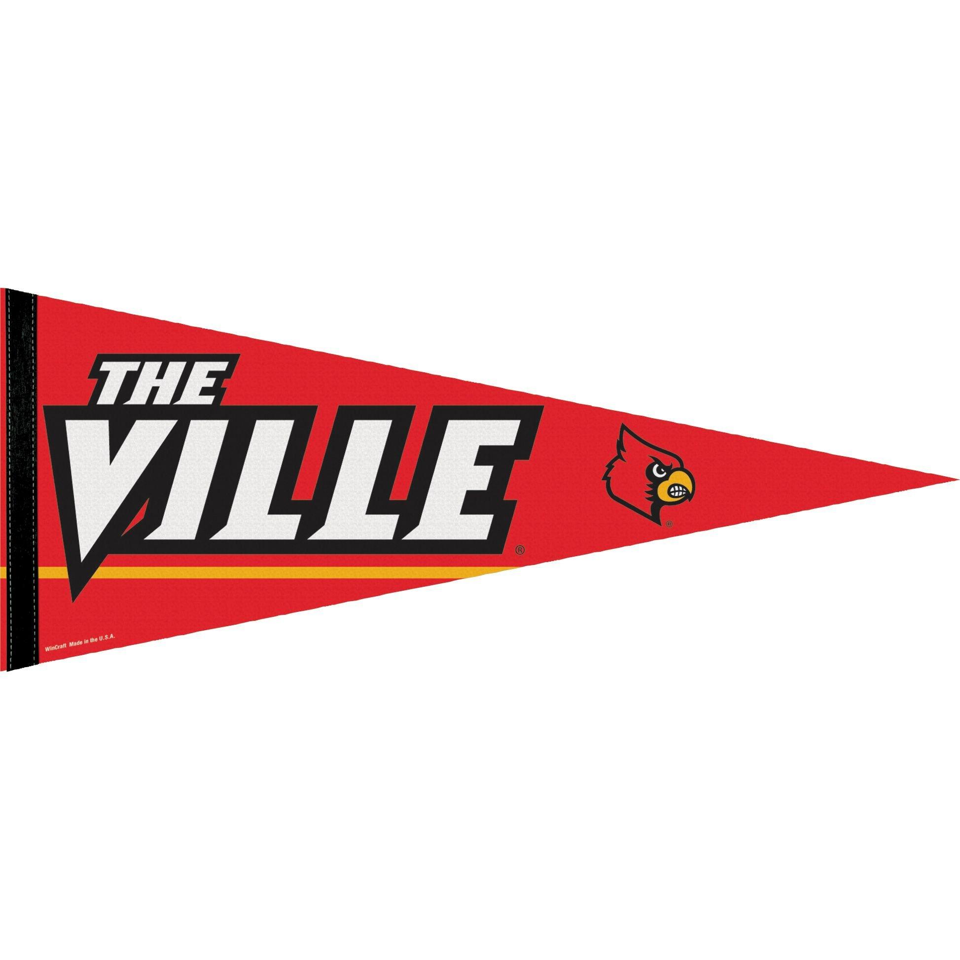 Louisville Cardinals Throwback Vintage Retro Large Flag