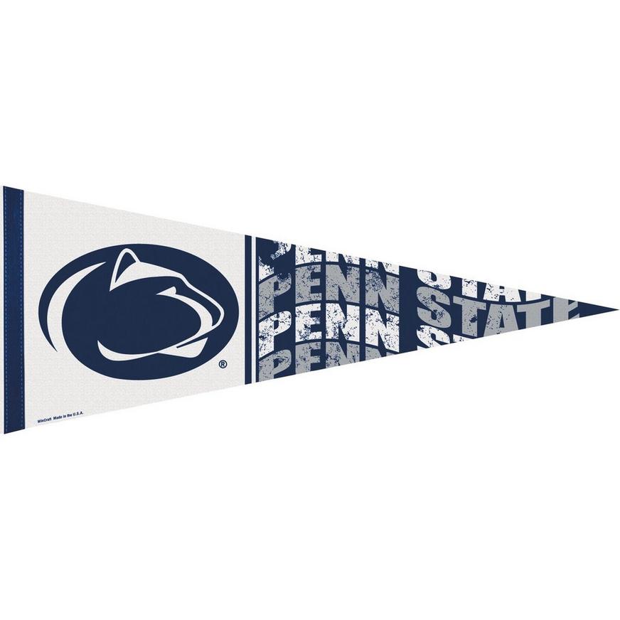 College Flags and Banners Co Penn State Nittany Lions Pennant Full Size Felt 