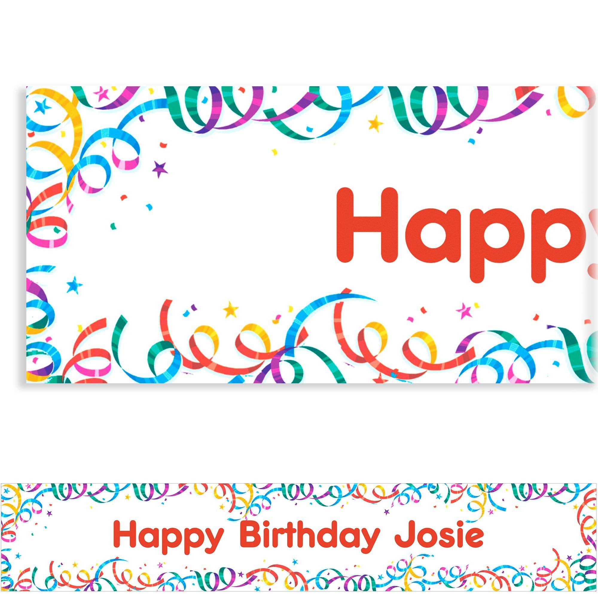 Custom Party Streamers Birthday Banner 6ft Party City