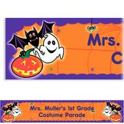 Custom Scared Silly Halloween Banner 6ft