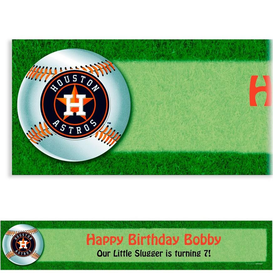Custom Houston Astros Banner 6ft