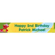 Custom Elmo Birthday Banner 6ft