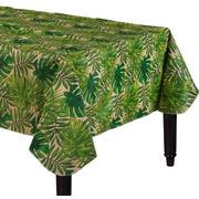 Island Palm Flannel-Backed Vinyl Table Cover