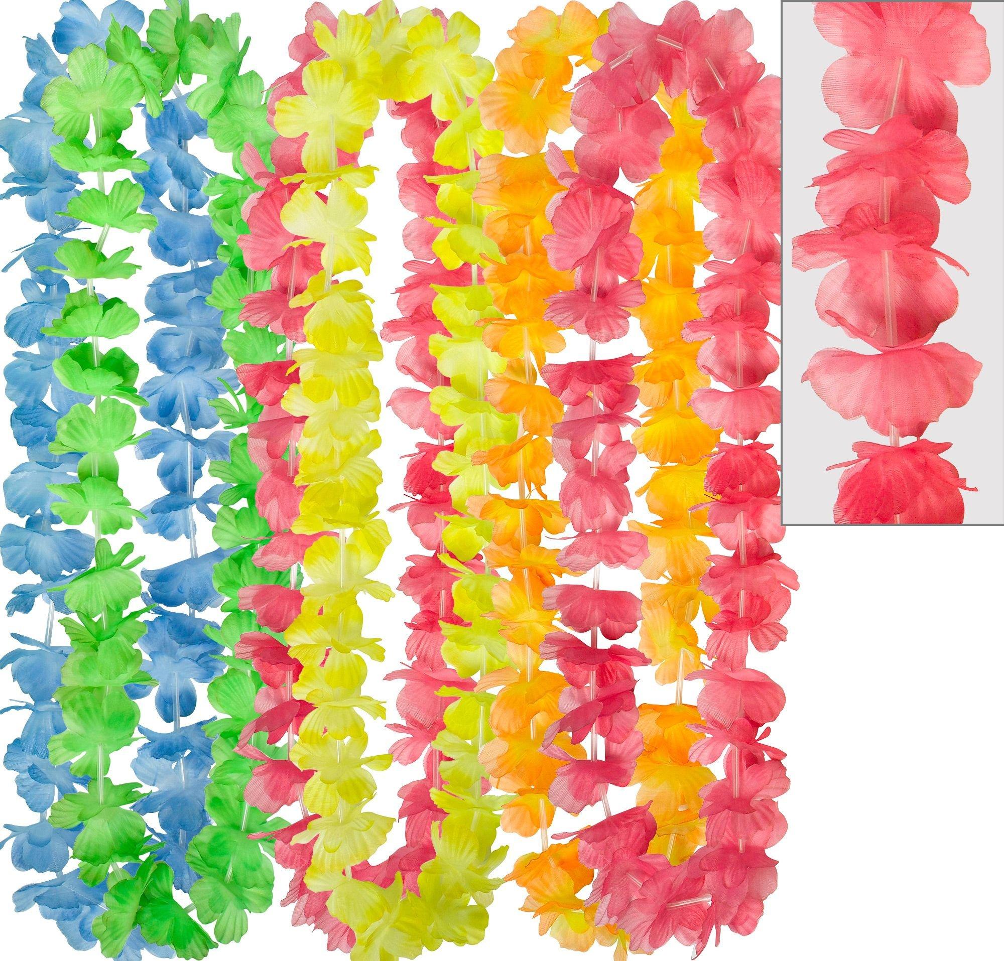 Rainbow Party Streamers 6ct