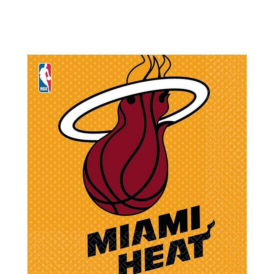 Miami Heat Lunch Napkins 16ct