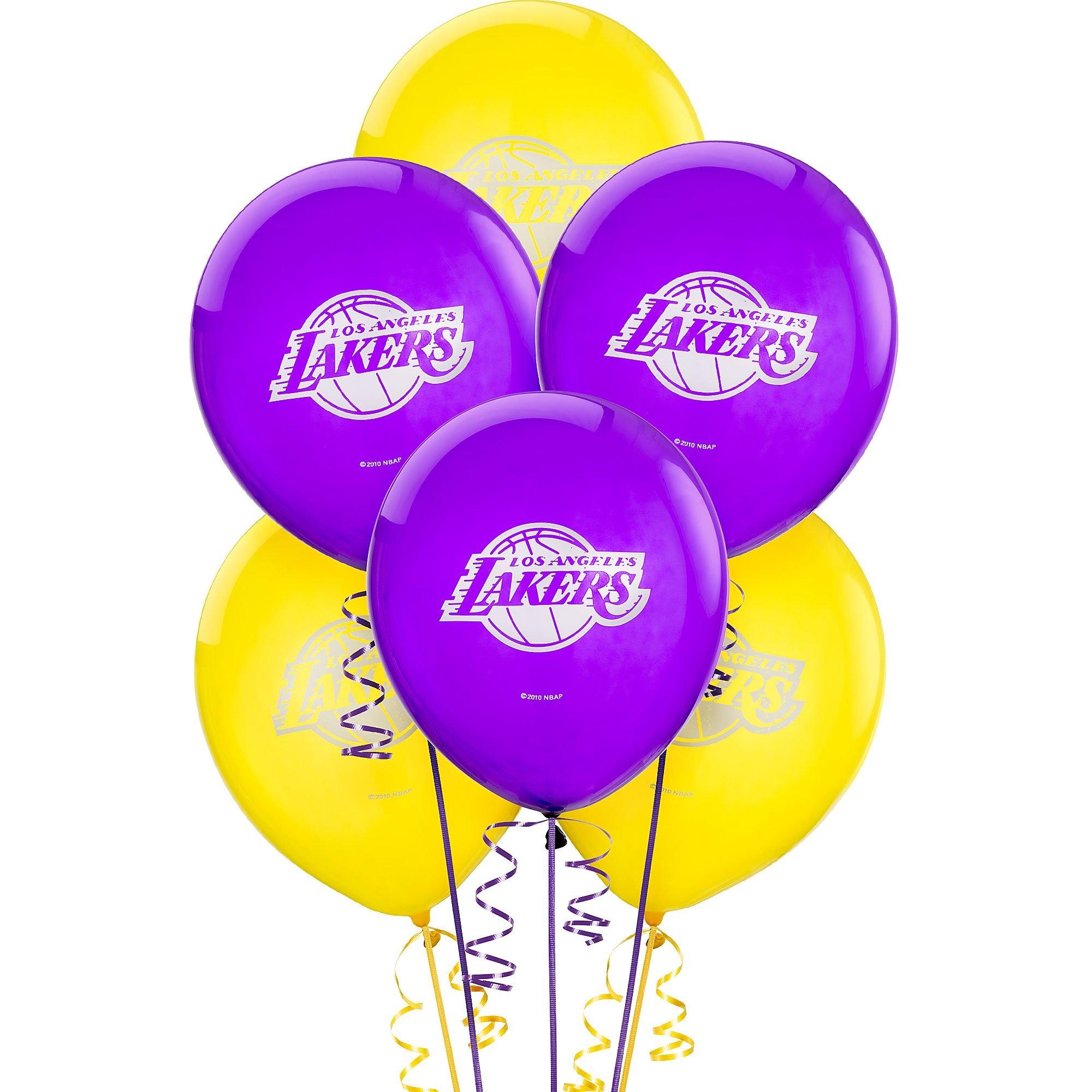 Los Angeles Lakers Balloons 6ct