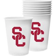 USC Trojans Plastic Cups 8ct