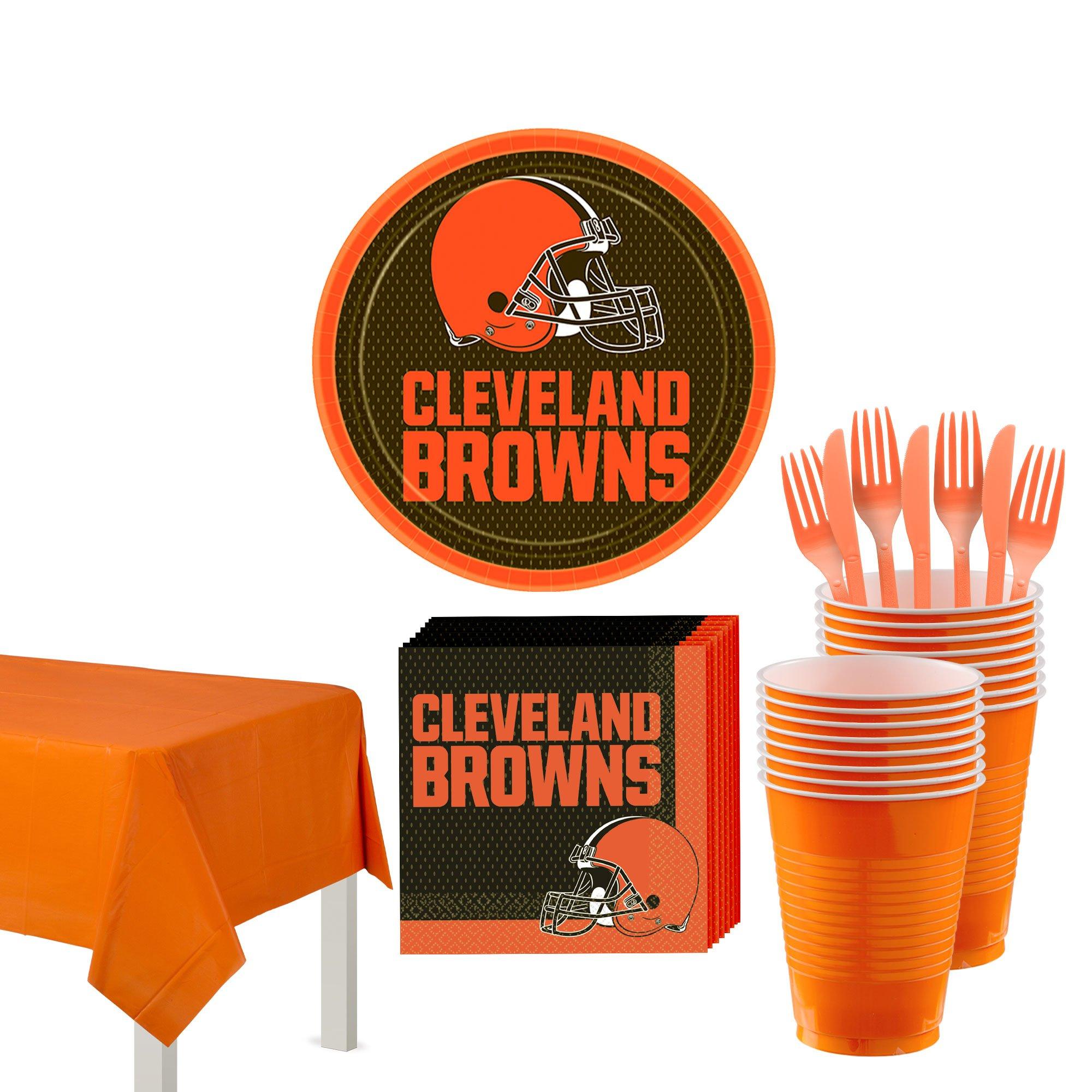 Cleveland Browns Party Supplies: Decorations, Tableware & Party Favors ...