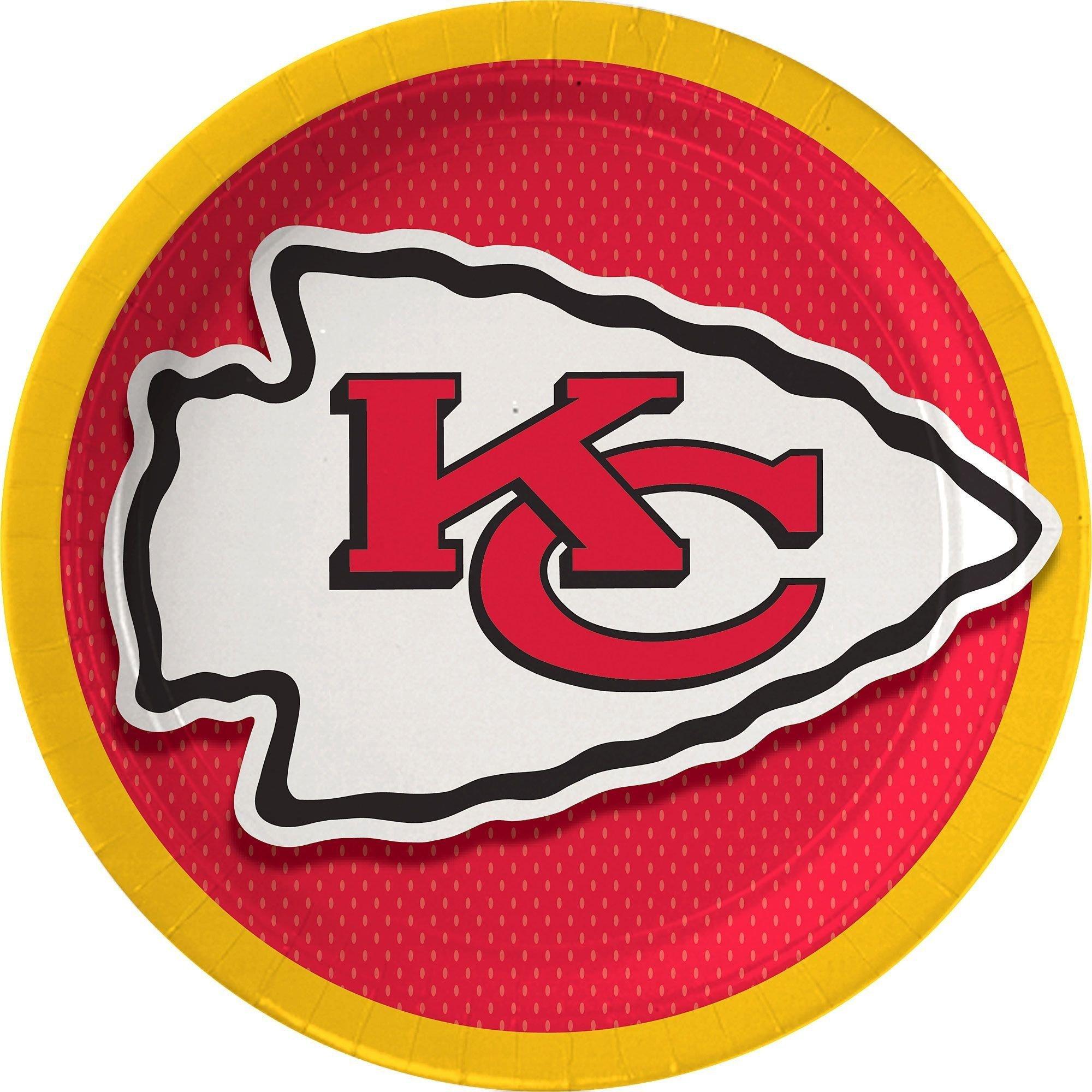 Kansas City Chiefs Party Kit for 18 Guests Party City