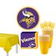Minnesota Vikings Party Kit for 18 Guests