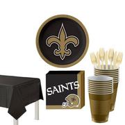 NFL New Orleans Saints Party Kit for 18 Guests