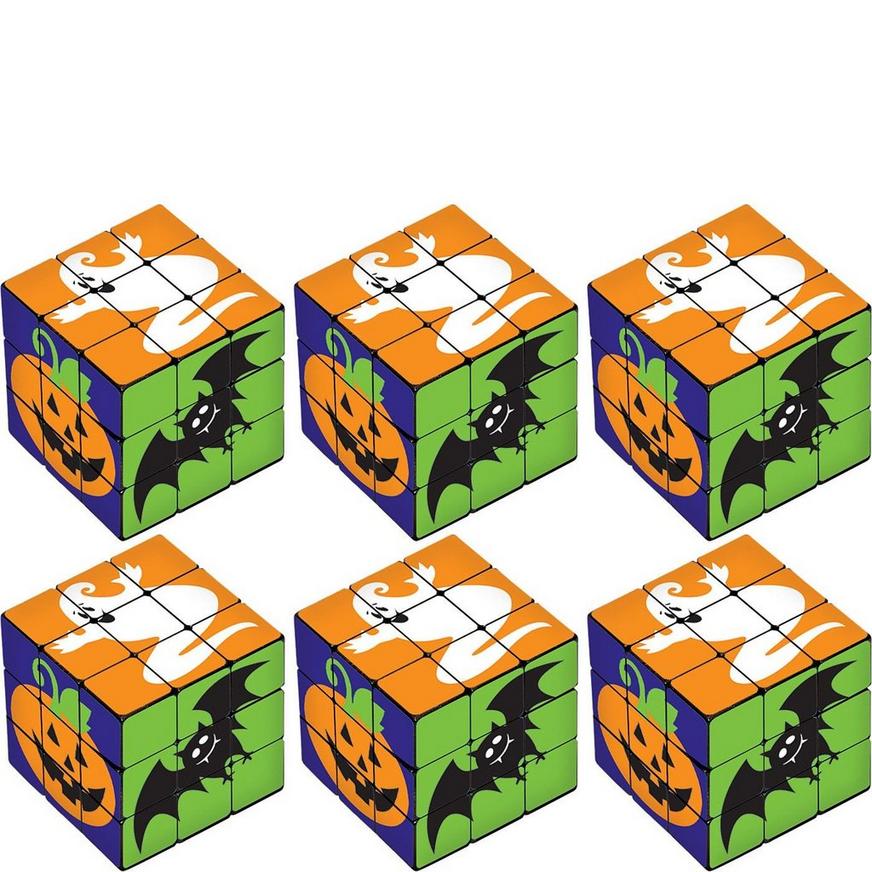 Halloween Puzzle Cubes 6ct