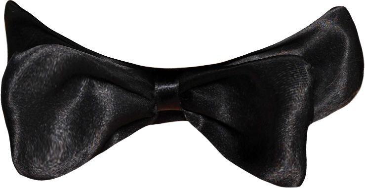 Deluxe Black Bow Tie