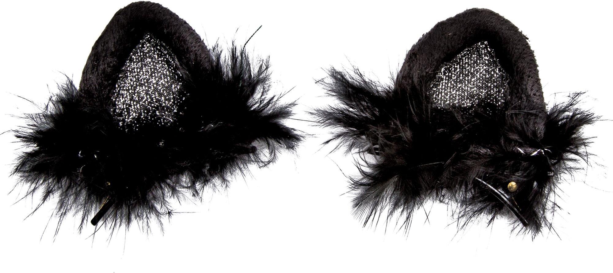 Cat ear deals hair clips