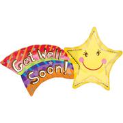 Star Get Well Balloon, 22in