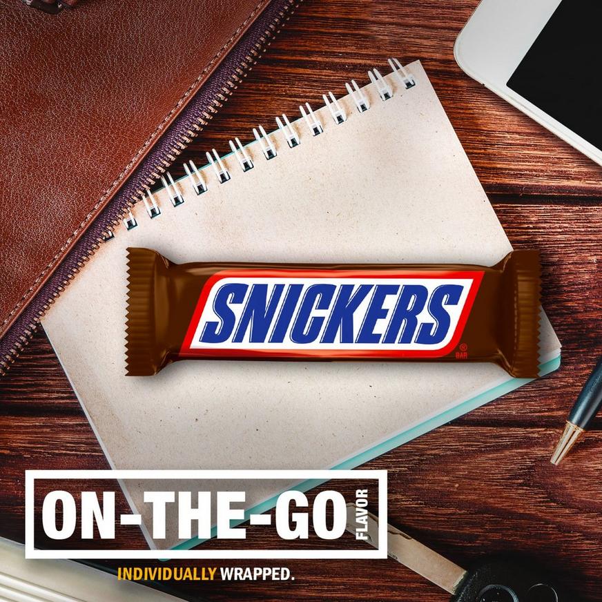 Snickers Candy Bar, Singles Size, 1.86oz