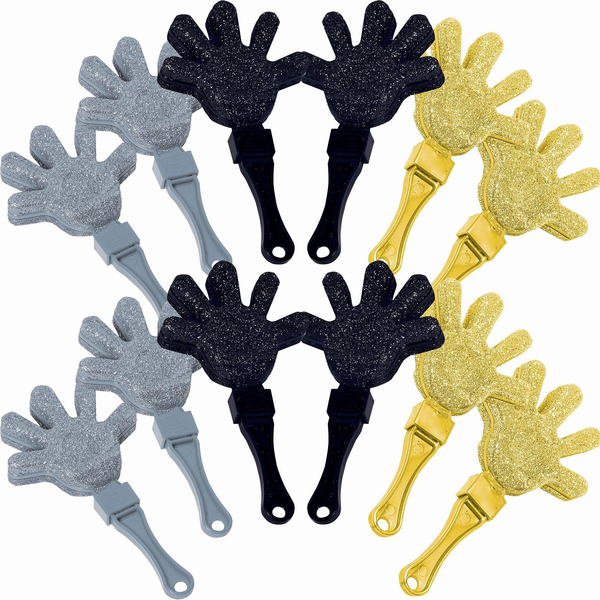 Plastic Hand Clappers - Party Favors - 12 Pieces