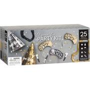 Kit for 25 - Elegant Eve New Year's Eve Party Kit, 62pc