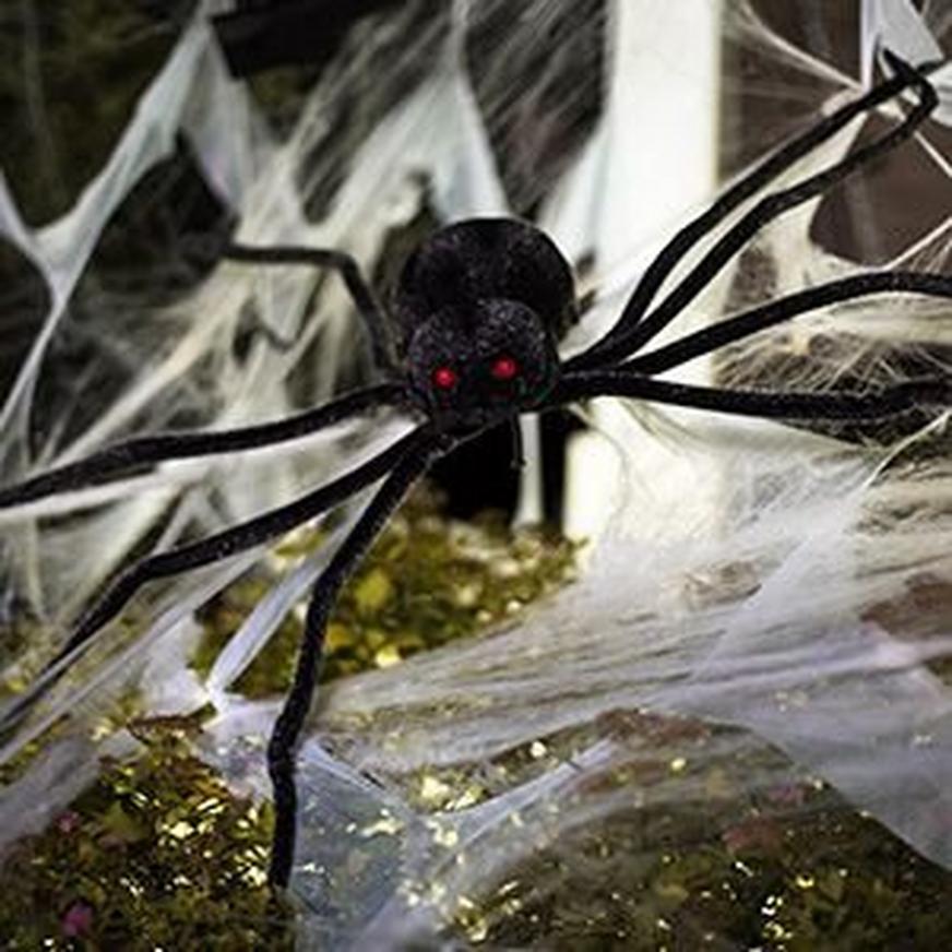Light-Up Hairy Poseable Spider