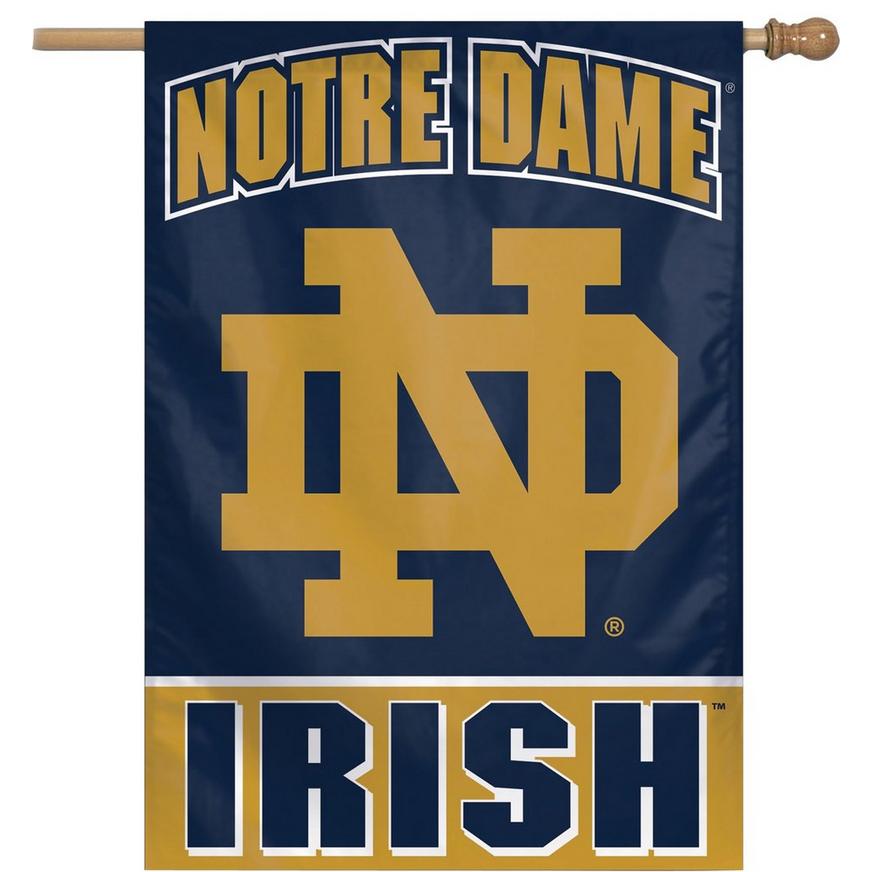 Notre Dame Fighting Irish Banner Flag