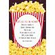 Custom Movie Night Popcorn Invitations