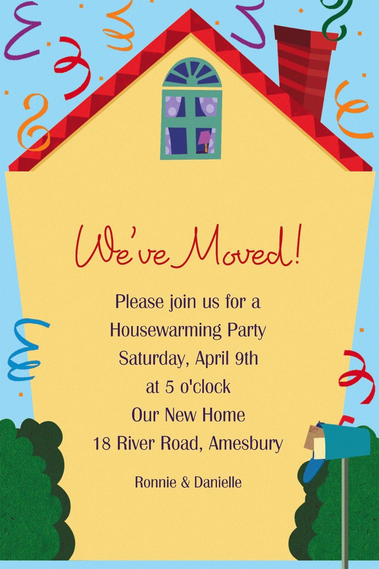 Custom Housewarming Invitations 