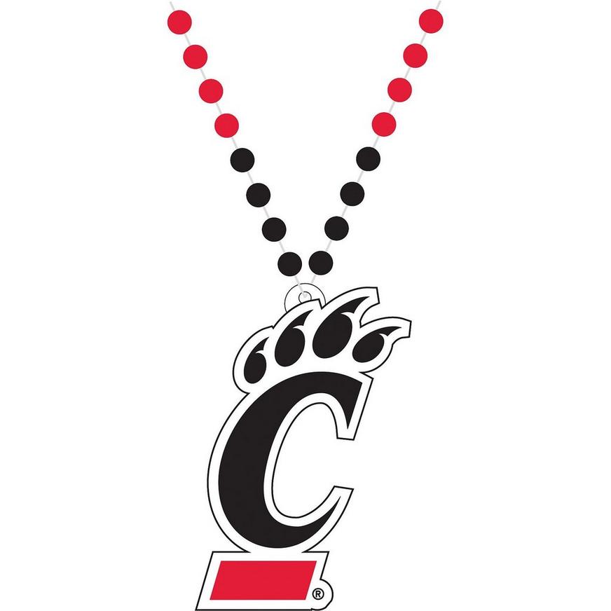 Cincinnati Bearcats Pendant Bead Necklace