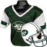 Child New York Jets Helmet & Jersey Set