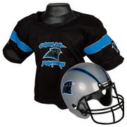 Child Carolina Panthers Helmet & Jersey Set