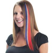Red, White & Blue Hair Extension