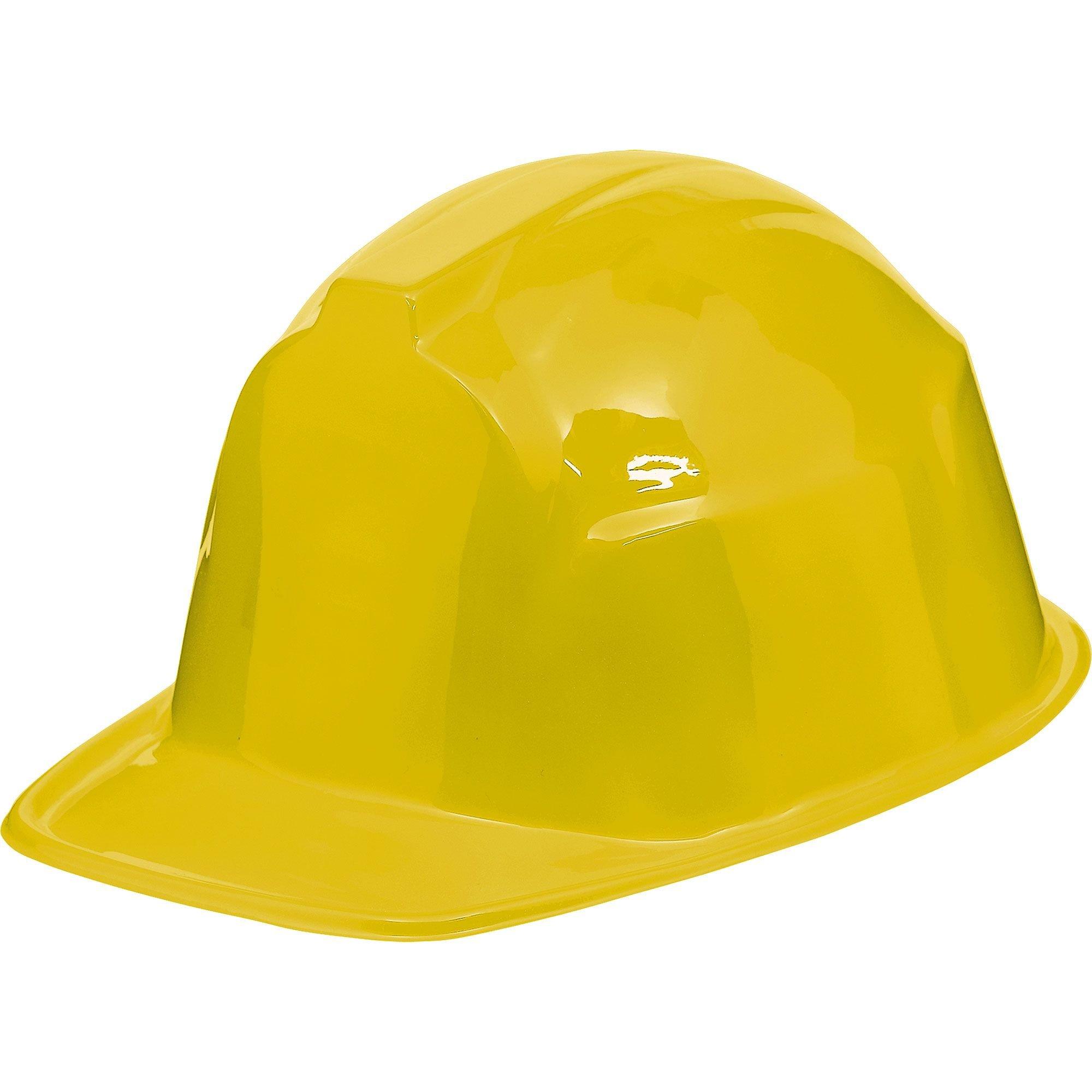 Yellow Construction Hat 8in x 5 1/2in