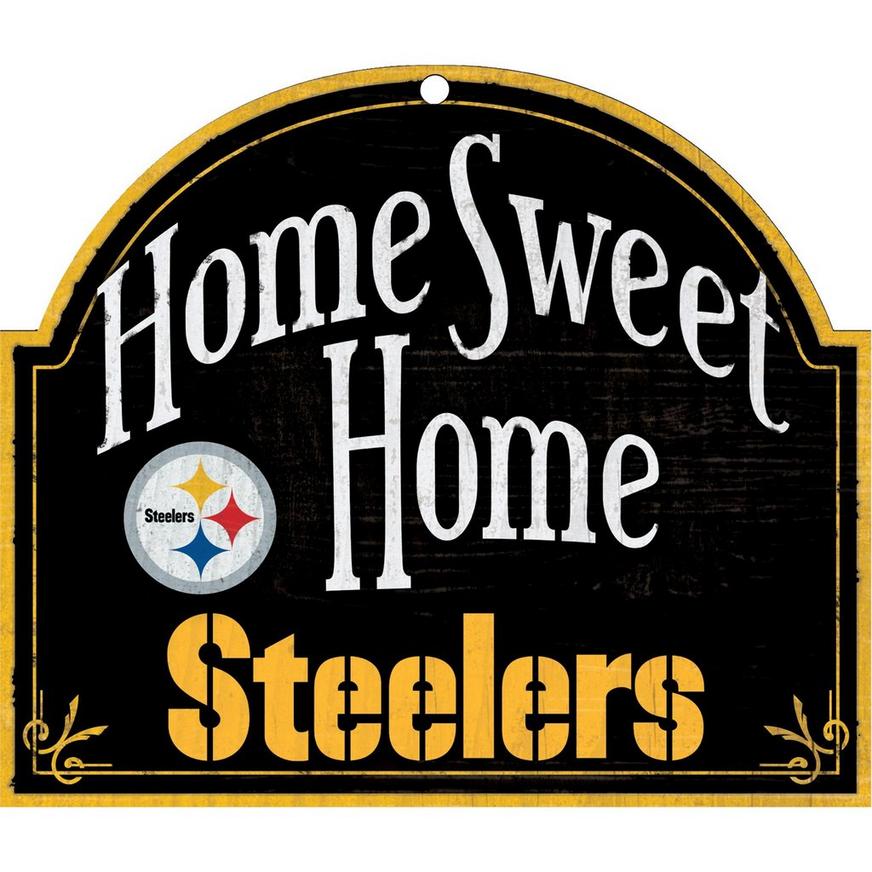 Pittsburgh Steelers Wooden Sign