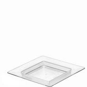 Mini CLEAR Plastic Square Appetizer Plates 40ct