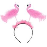 Glitter Flamingo Head Bopper