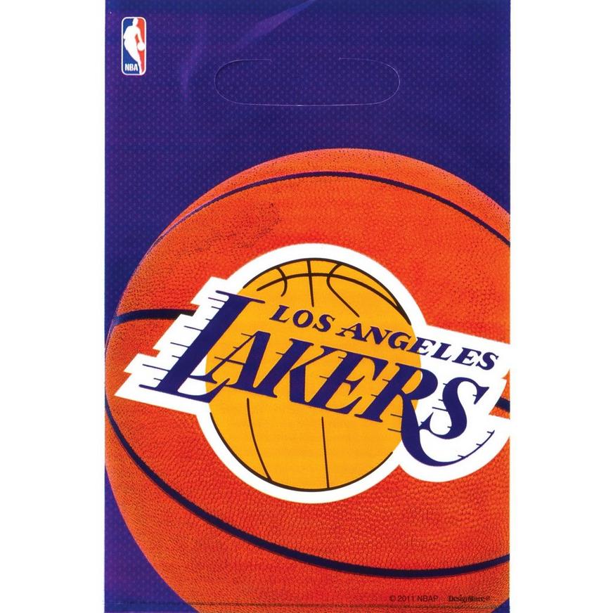 Los Angeles Lakers Favor Bags 8ct