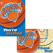 New York Knicks Invitations & Thank You Notes for 8