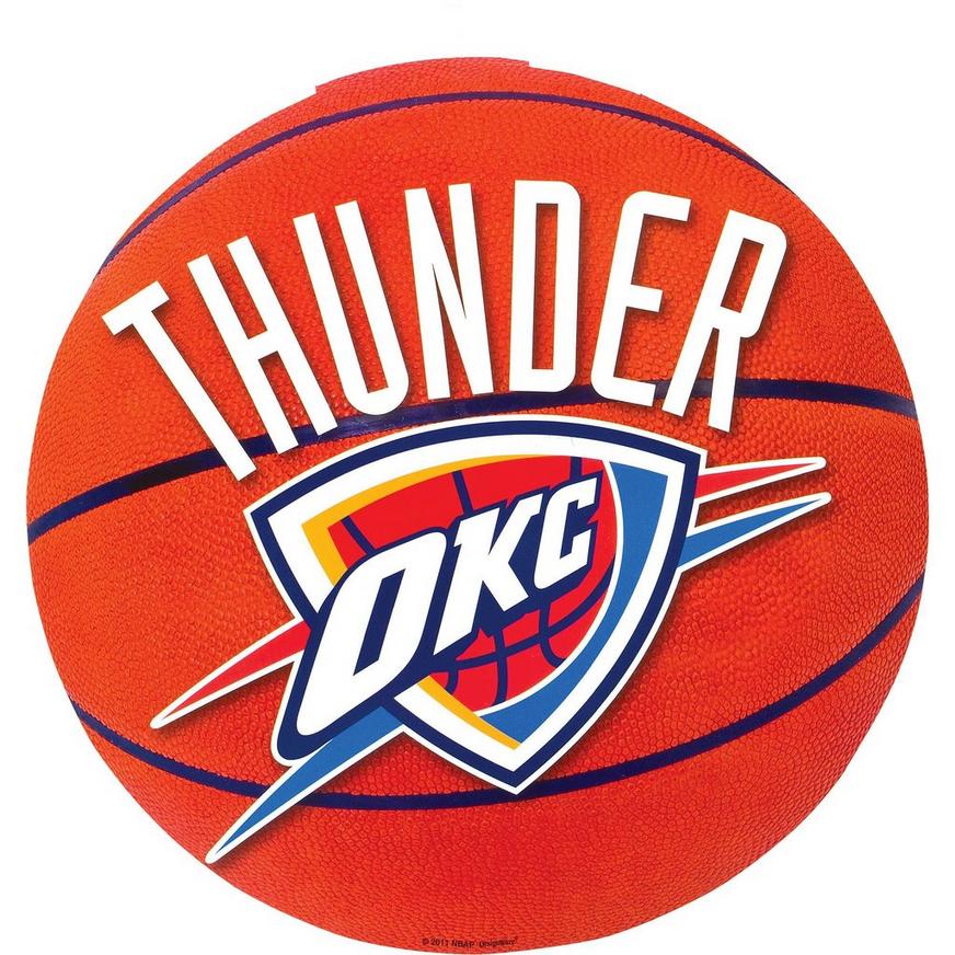 Oklahoma City Thunder Basketball Dog Toy 
