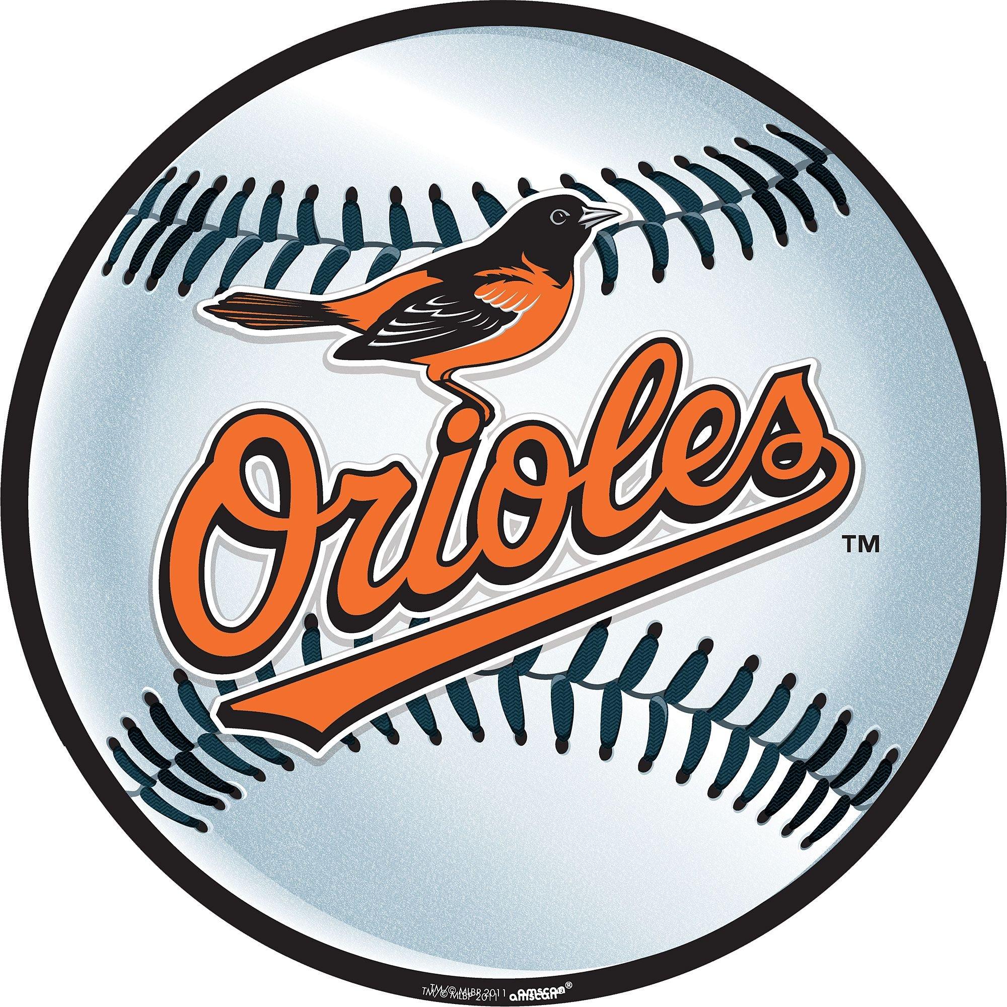 Baltimore Orioles Cutout 12in Party City
