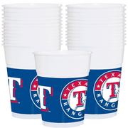 Texas Rangers Plastic Cups 25ct
