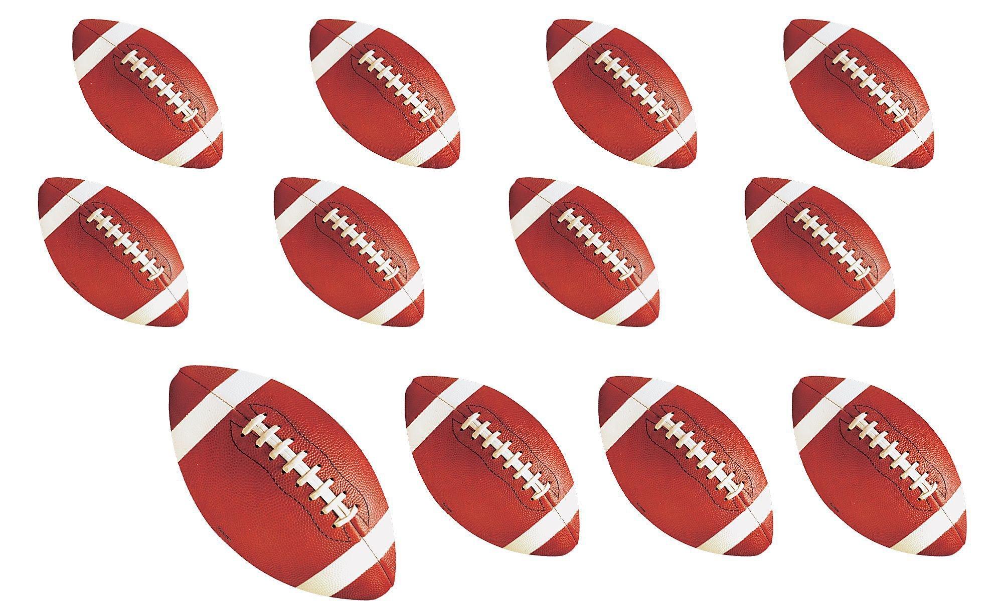 Football Cutouts 12ct Party City