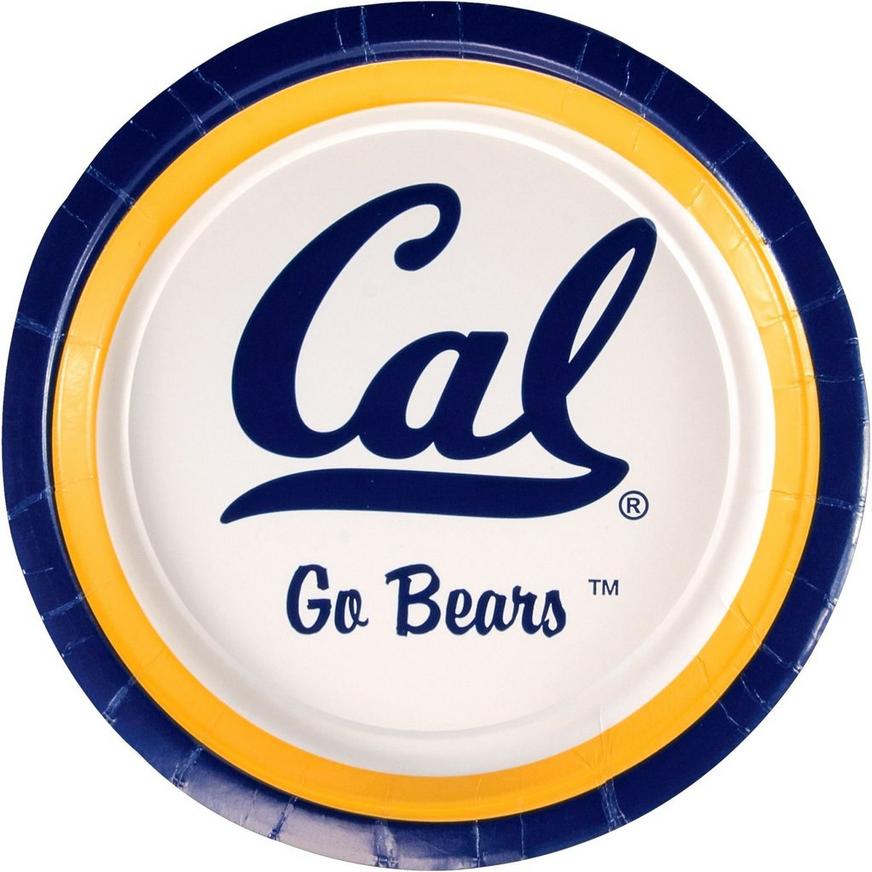 Cal Bears Lunch Plates 10ct