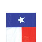Texas Flag Beverage Napkins 16ct