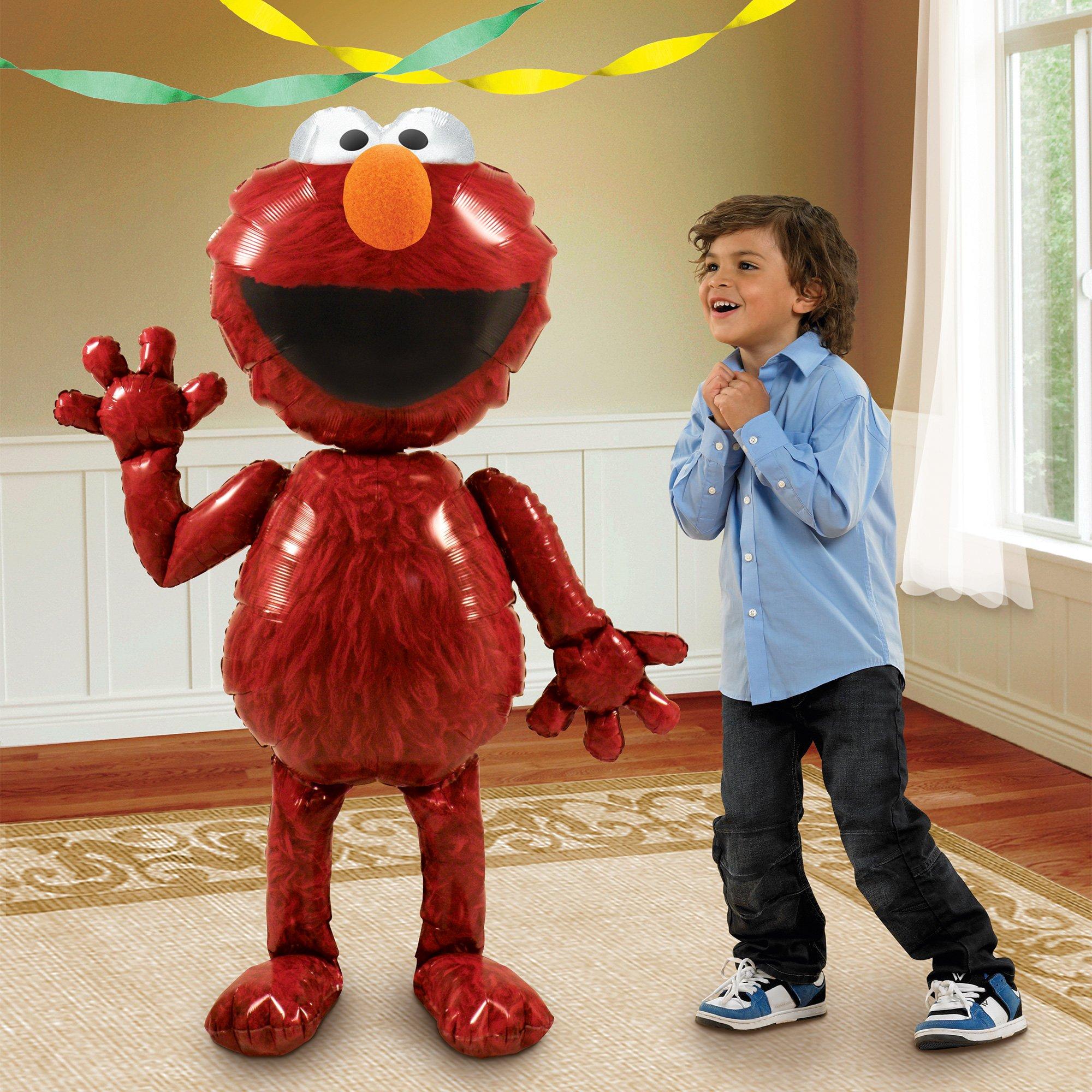 Giant Gliding Elmo Balloon, 54in